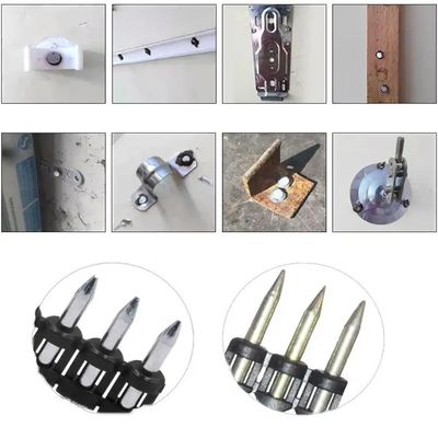 Clavos de pines de gas electro galvanizados para conducción y disparo de hormigón 16-38 mm de longitud