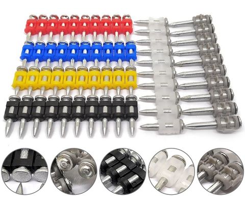 Clavos de gas galvanizados de 16-38 mm para el gas Nailer de disparo Pinos de gas estables Gun Nailer