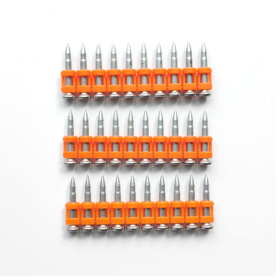 Los clavos HC6 de base lisa para acero de hormigón y los clavos de gas confiables por los contratistas de todo el mundo