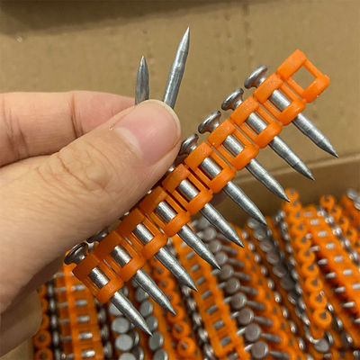 6.3mm Diámetro de la cabeza 19mm 22mm clavos de hormigón colados para la construcción y la construcción