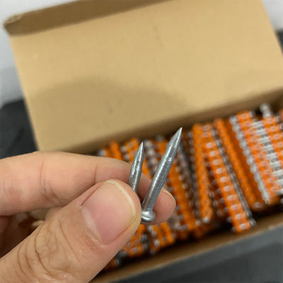 6.3mm Diámetro de la cabeza 19mm 22mm clavos de hormigón colados para la construcción y la construcción