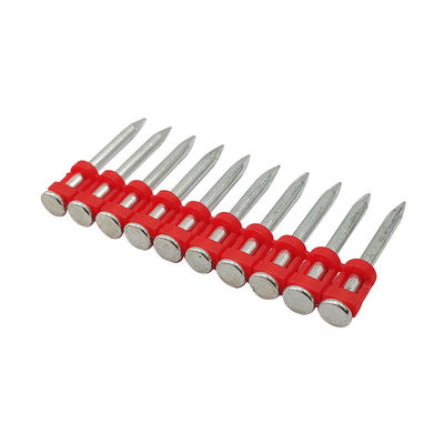 2.6/3.0*22/25/27/32/38mm Pinos de accionamiento flotados para el mercado ruso clavos de acero y hormigón cabeza plana