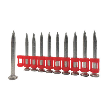 2.6/3.0*22/25/27/32/38mm Pinos de accionamiento flotados para el mercado ruso clavos de acero y hormigón cabeza plana