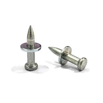 Pin de accionamiento de martillo electro galvanizado de 3,5 mm para fijación de hormigón de 20 mm