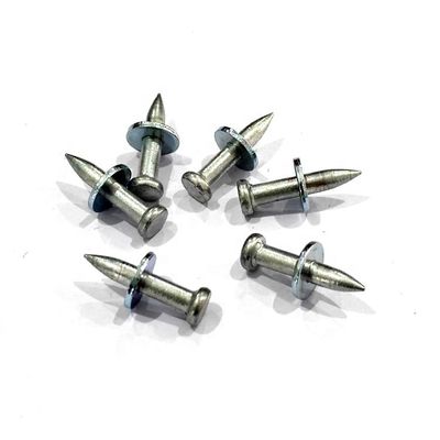 Pin de accionamiento de martillo electro galvanizado de 3,5 mm para fijación de hormigón de 20 mm