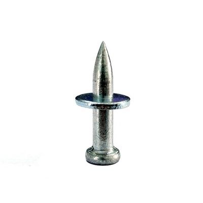 Materiales de construcción para fijación de hormigón con cabeza plana galvanizada