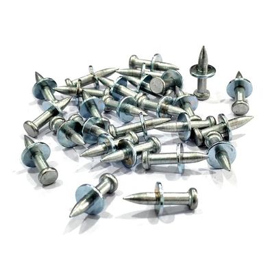 20mm Galvanizado-brillante X-HM Concreto Pin de accionamiento con 9.5 mm de diámetro de acero de las uñas de lavadora