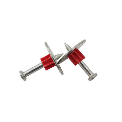 Lavadora de acero y clavos de hormigón de 25 mm para alfileres PDW de alta velocidad en pistola de tiro 301/301T