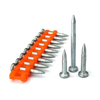 6.3mm Diámetro de agitación herramienta de fijación de pistolas de gas de clavos con pines de accionamiento de gas de tira de plástico