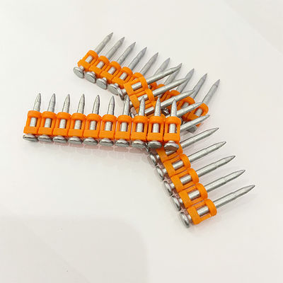 Chaqueta naranja Bala punta balística Uña para hormigón duro Uñas de acero Construcción Uñas de gas