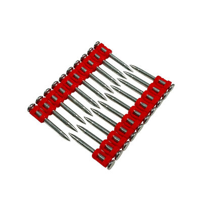 16-38mm Lavadora de plástico clavos de gas de concreto para la cabeza plana herramienta de gas herramienta de batería