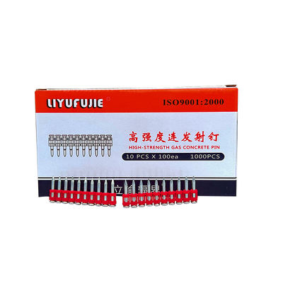 16-38mm Lavadora de plástico clavos de gas de concreto para la cabeza plana herramienta de gas herramienta de batería