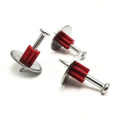 .300 cabeza de eje pinos con 25 mm de lavadora de metal en polvo actuado sistema de fijación de uñas
