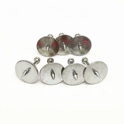 .300 cabeza de eje pinos con 25 mm de lavadora de metal en polvo actuado sistema de fijación de uñas