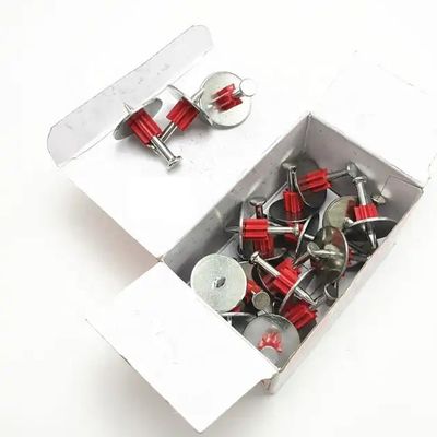 .300 cabeza de eje pinos con 25 mm de lavadora de metal en polvo actuado sistema de fijación de uñas