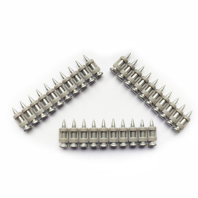 Clavos de hormigón estándar europeo de diámetro 3,0 mm Diámetro de la cabeza 6,3 mm para acero y hormigón