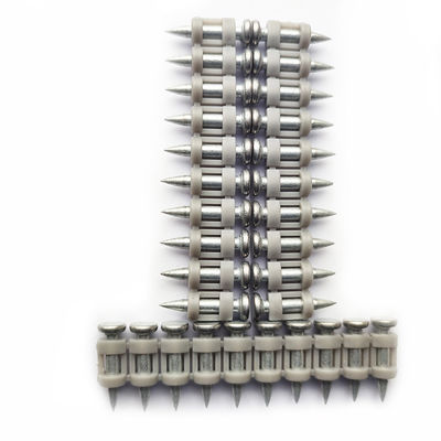 Clavos de hormigón estándar europeo de diámetro 3,0 mm Diámetro de la cabeza 6,3 mm para acero y hormigón