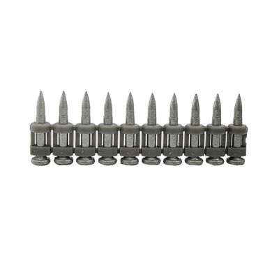 Clavos de hormigón estándar europeo de diámetro 3,0 mm Diámetro de la cabeza 6,3 mm para acero y hormigón