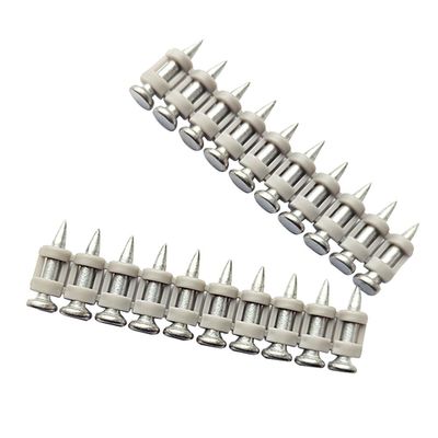 Clavos de hormigón estándar europeo de diámetro 3,0 mm Diámetro de la cabeza 6,3 mm para acero y hormigón