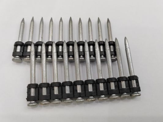 Clavos de acero de hormigón de barbilla lisa para encenderse continuamente en la construcción pesada
