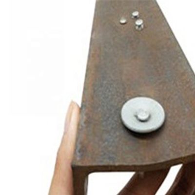 Pared de cemento clavos de acero clavos de hormigón 2 pulgadas Pinos de accionamiento con 1 pulgada Lavadora 100 Pack