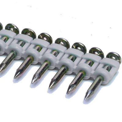Color personalizado de la base lisa de gas de hormigón Pin Collated clavos para la construcción resistente