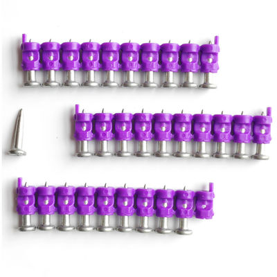 Electro Galvanizado Collated 22 mm clavos para el dispositivo de gas de Wurth CS-3 Durable Ring Shank