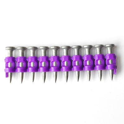 Electro Galvanizado Collated 22 mm clavos para el dispositivo de gas de Wurth CS-3 Durable Ring Shank