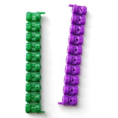 Electro Galvanizado Collated 22 mm clavos para el dispositivo de gas de Wurth CS-3 Durable Ring Shank