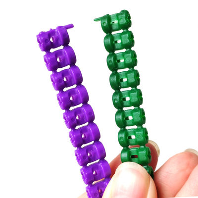 Electro Galvanizado Collated 22 mm clavos para el dispositivo de gas de Wurth CS-3 Durable Ring Shank