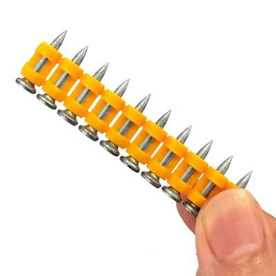 Los clavos de hormigón de gas con material de acero enviados directamente desde China