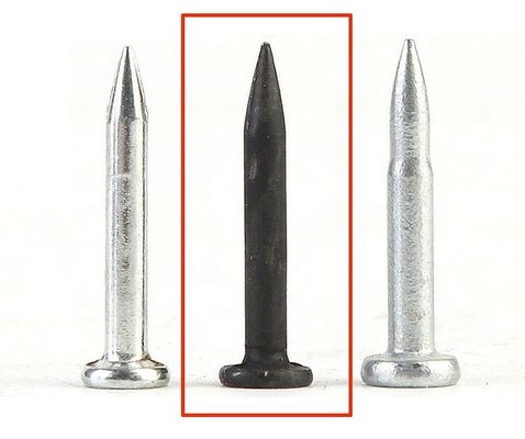 3.0mm Diámetro de la barrera de acero clavos de clavijas de hormigón para gas clavero de hormigón a un precio asequible