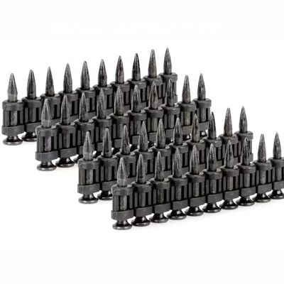 3.0mm Diámetro de la barrera de acero clavos de clavijas de hormigón para gas clavero de hormigón a un precio asequible