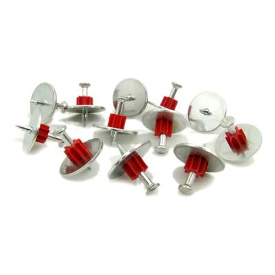 7.6 mm Diámetro de la cabeza Pinos de accionamiento de alta velocidad para clavos de tiro de hormigón y acero