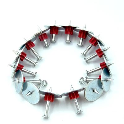 7.6 mm Diámetro de la cabeza Pinos de accionamiento de alta velocidad para clavos de tiro de hormigón y acero