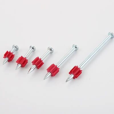 Inventario de clavos de hormigón.300 'Head Drive Pin PD Disparar clavos para el tiro de hormigón