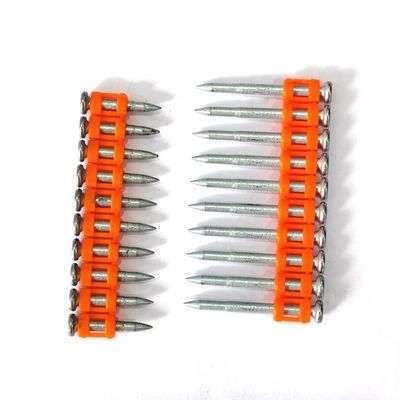 Clavos de cinta de plástico naranja para el hormigón y el acero de alto rendimiento