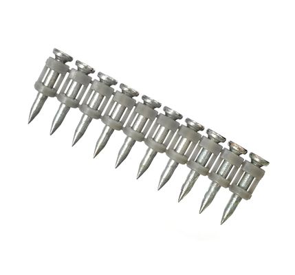 Pinos de conducción de gas de banda de plástico de color personalizado para pistola de clavijas de gas de diámetro de tallo de 3,0 mm