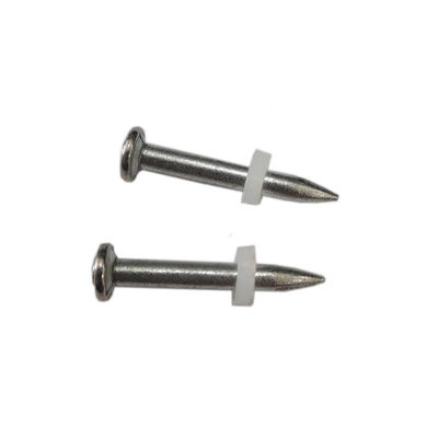 Clavos de tiro de acero de alta dureza con diámetro de vigas de 3,7 mm y lavadoras de plástico