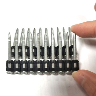 3.0mm Diámetro de la baraja Clavos de hormigón de alta dureza para pines de accionamiento de acero Fijaciones de hardware