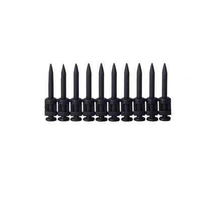 6.3 mm Diámetro de la cabeza clavos de acero de hormigón con revestimiento mecánico resistente a la corrosión