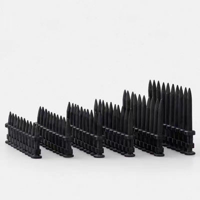 6.3 mm Diámetro de la cabeza clavos de acero de hormigón con revestimiento mecánico resistente a la corrosión