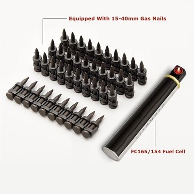 6.3 mm Diámetro de la cabeza clavos de acero de hormigón con revestimiento mecánico resistente a la corrosión