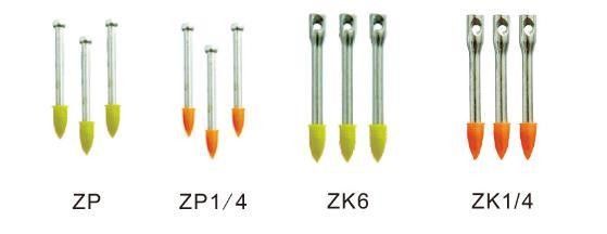 3.7mm Diámetro del tallo ZK 1/4 Eyelet Drive Pin con sujetadores de alta velocidad y agujero del ojo