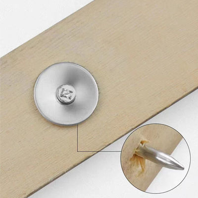 Fijaciones de hardware de construcción de cabeza plana de acero de tiro clavos de accionamiento 19mm-76mm