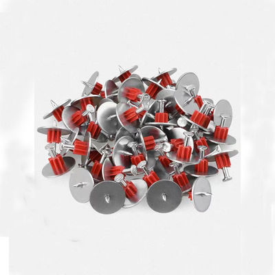Fijaciones de hardware de construcción de cabeza plana de acero de tiro clavos de accionamiento 19mm-76mm