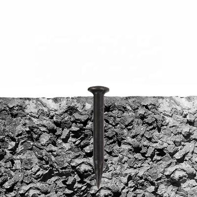 3Diámetro de la barrera de.0 mm Super penetrante clavos de hormigón negro para hormigón duro