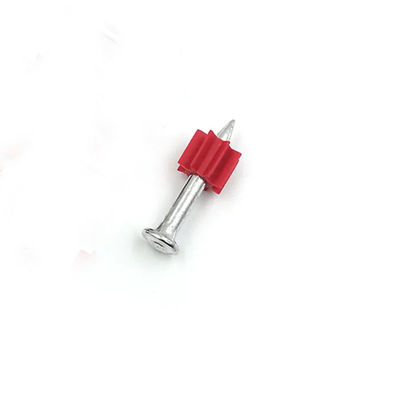 7.6mm Diámetro de la cabeza clavos de hormigón para.300" PD disparando en estructuras de ladrillo