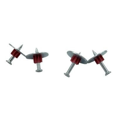 7.6mm Diámetro de la cabeza Pinos de accionamiento del punto de corte La solución ideal para la instalación de clavos de concreto