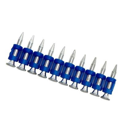 6.3mm Cabeza plana clavos de acero de hormigón de alta cantidad de gas fijaciones 19mm clavos de corte